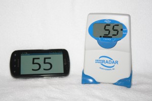 Remote Data Link with Swing Speed Radar